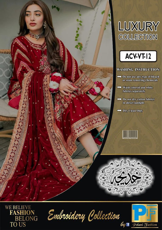 ANEELAS VELVET COLLECTION 2025/26 #AMV993