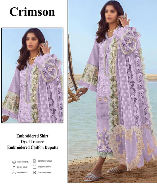 Crimson Lawn Collection #C2