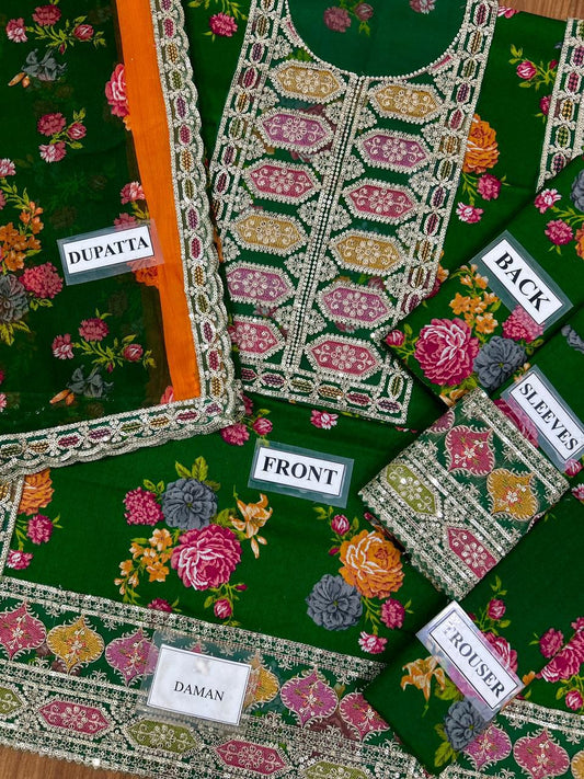 ANEELAS ELEGANT LAWN #AL3004