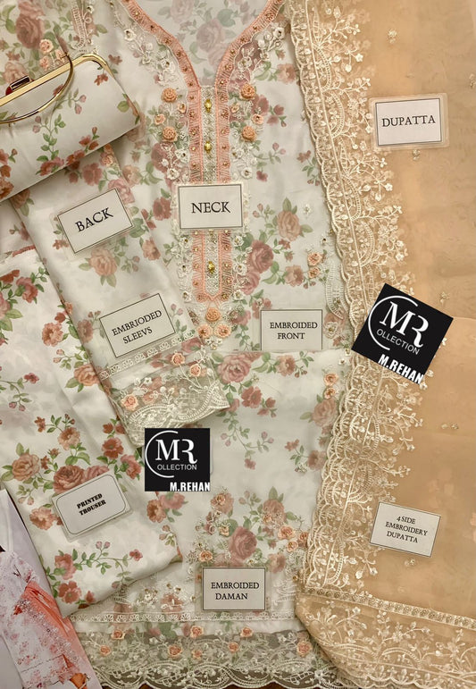 TAWWAKKAL * SEMI-STICHED FESTIVE COLLECTION #TFR564