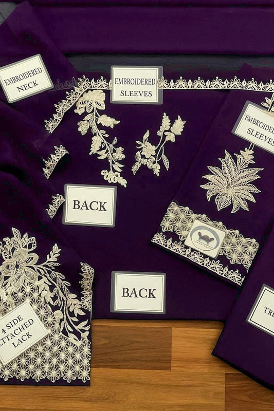 BAROOQUE LUXURY CHIFFON FESTIVE COLLECTION 2025/26 #BR2012