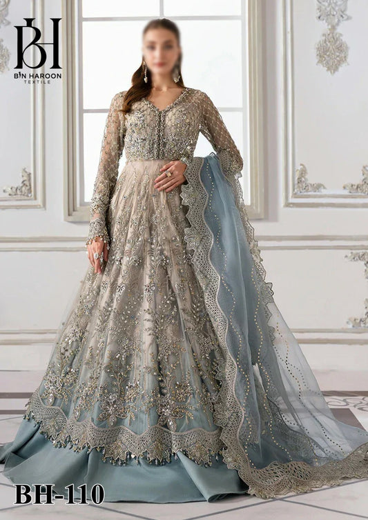 LUXURY MARIA B FROCK #MBF3003