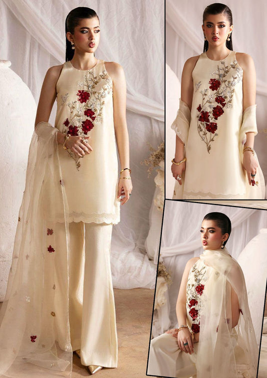 RABIA ZAHOOR SHEESHA SILK LUXERY COLLECTION #RRS4012