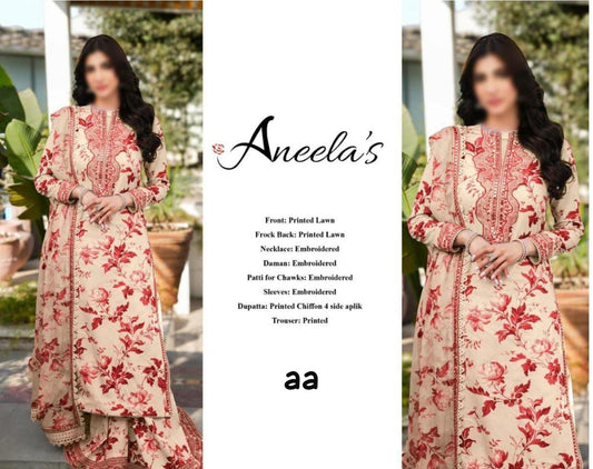 ANEELAS PRINTED VIBRANT & CLASSY #AP449