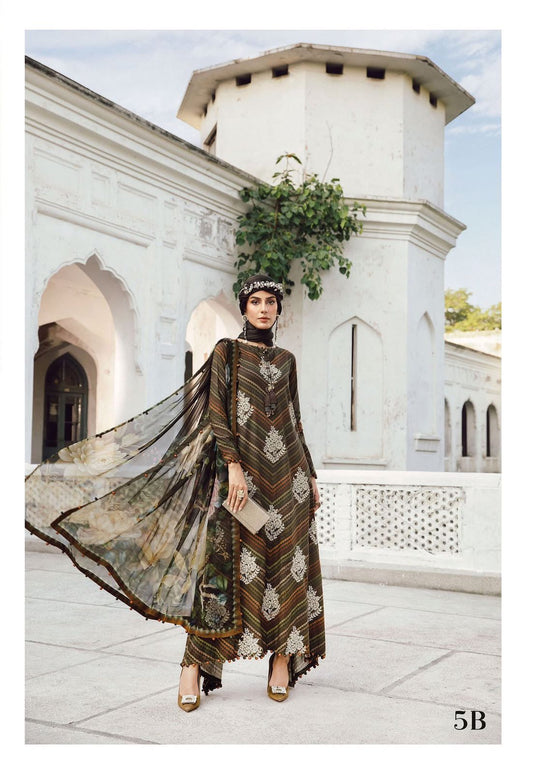 MARIA B LUXURY LAWN COLLECTION 2025 ML773