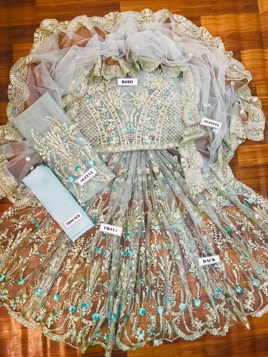 MARIA B EXCLUSIVE FROCK #GOM666