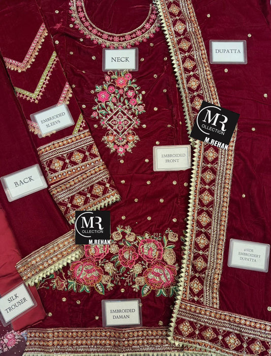 ANEELAS  VELVET COLLECTION 2025/26 #AMV993