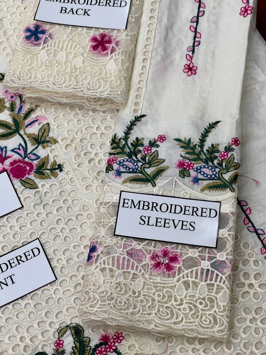 QALAMKAR (SELIN)  LUXURY LAWN CHICKEN KARI COLLECTION #QR219